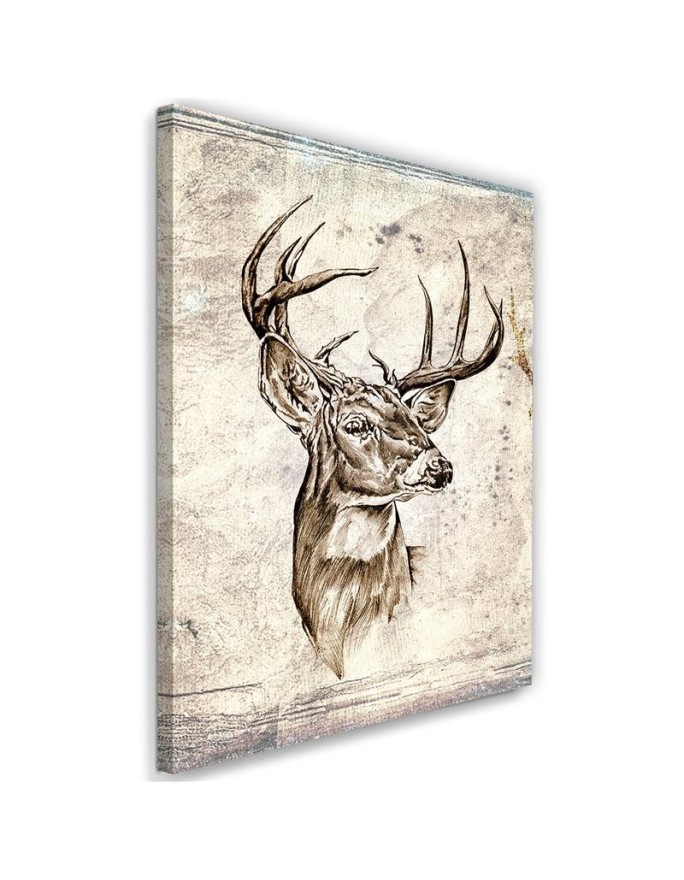 Canvas print Deer sketch...