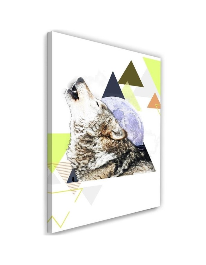 Canvas print Abstract wolf...