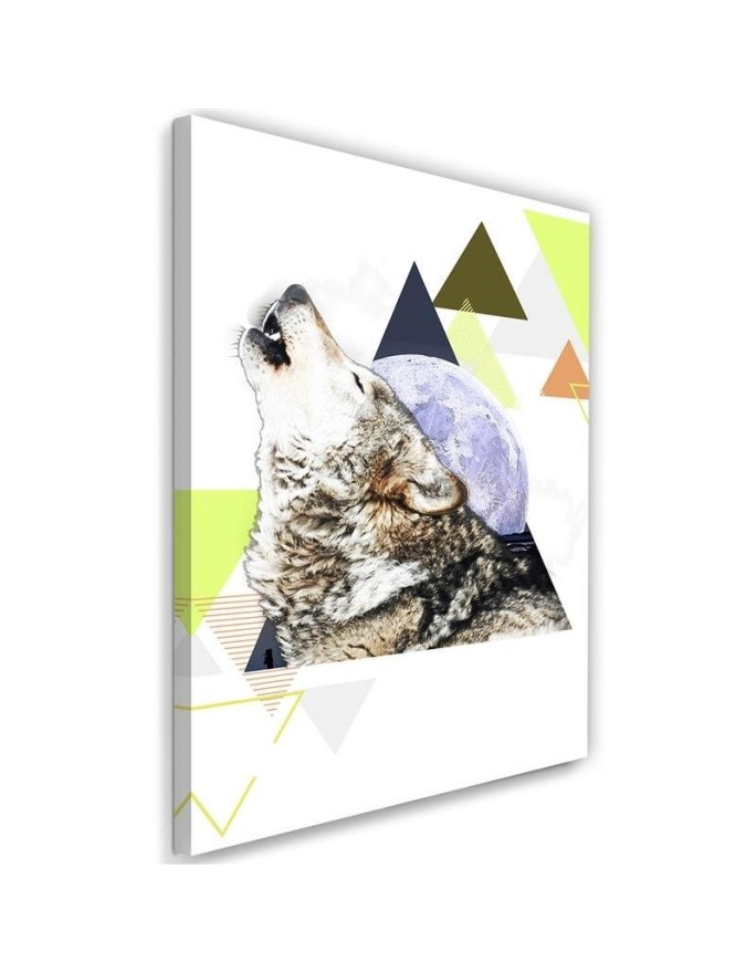 Wall art decoration - Abstract wolf | FEEBY
