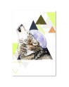 Wall art decoration - Abstract wolf | FEEBY