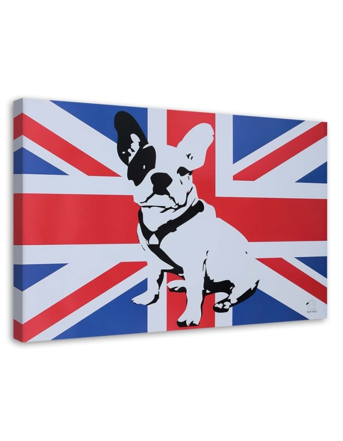 Canvas print Bulldog on a...