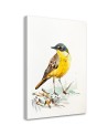 Canvas prints for a child's room Yellow bird on canvas | FEEBY