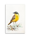 Canvas prints for a child's room Yellow bird on canvas | FEEBY