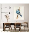 Canvas prints on canvas Small blue bird Dorota Martyńska | FEEBY