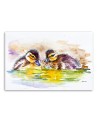 Canvas print for room - Two little ducks | FEEBY
