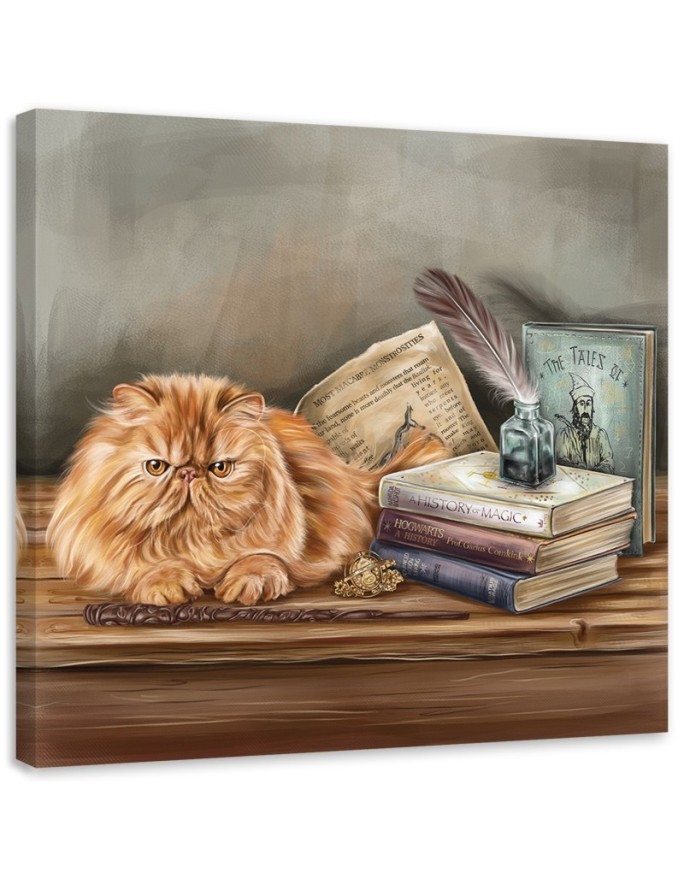 Magic cat - wall art decoration for children's room | FEEBY
