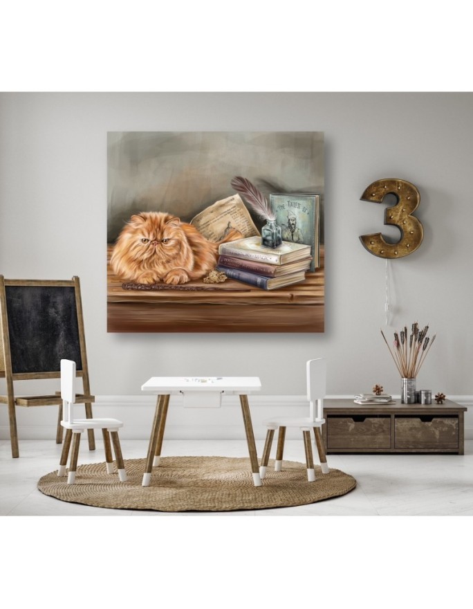 Magic cat - wall art decoration for children's room | FEEBY