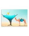 Modern canvas painting - Camel Desert Water | FEEBY