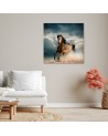 Horse gallop - modern canvas print | FEEBY