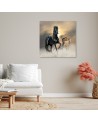 Herd of horses - decorative Canvas painting for bedroom | FEEBY