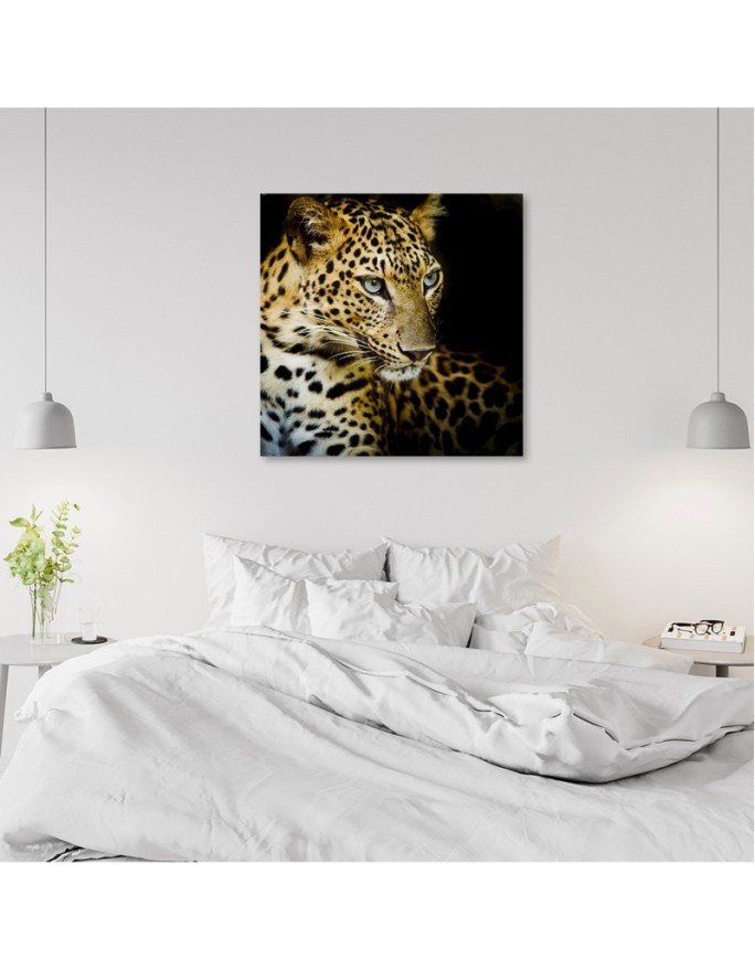 Canvas painting Majestic leopard | FEEBY