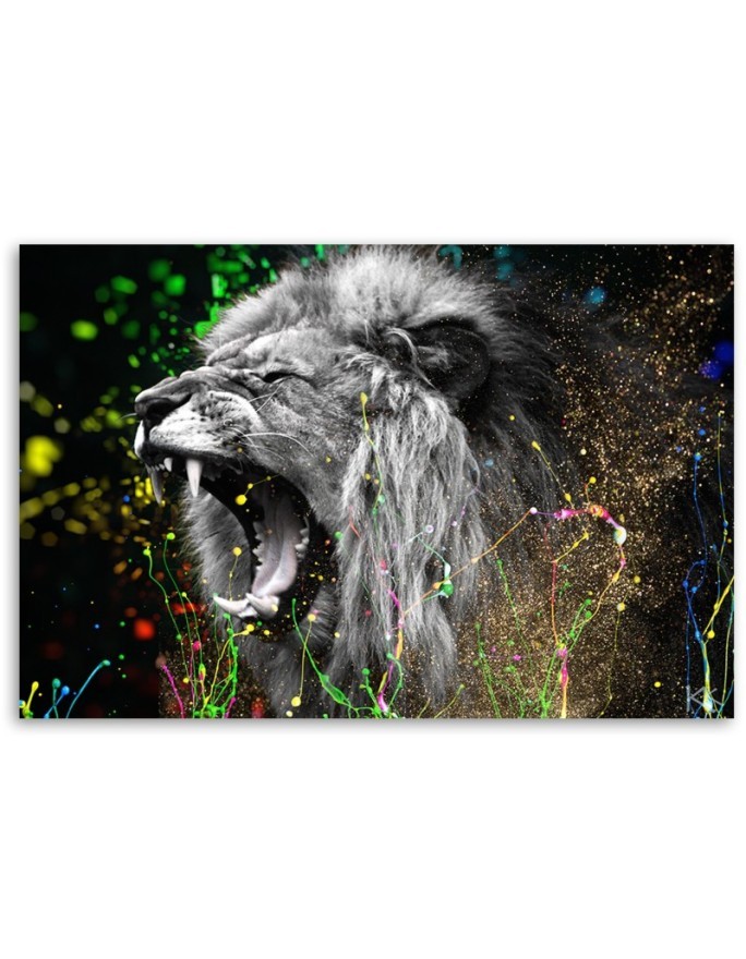 Canvas prints on canvas Lion animal nature | FEEBY