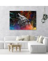 Canvas prints on canvas Wolf animal nature Modern print | FEEBY
