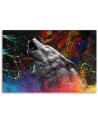 Canvas prints on canvas Wolf animal nature Modern print | FEEBY