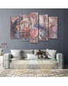 Exotic style canvas painting Magic peacock | FEEBY