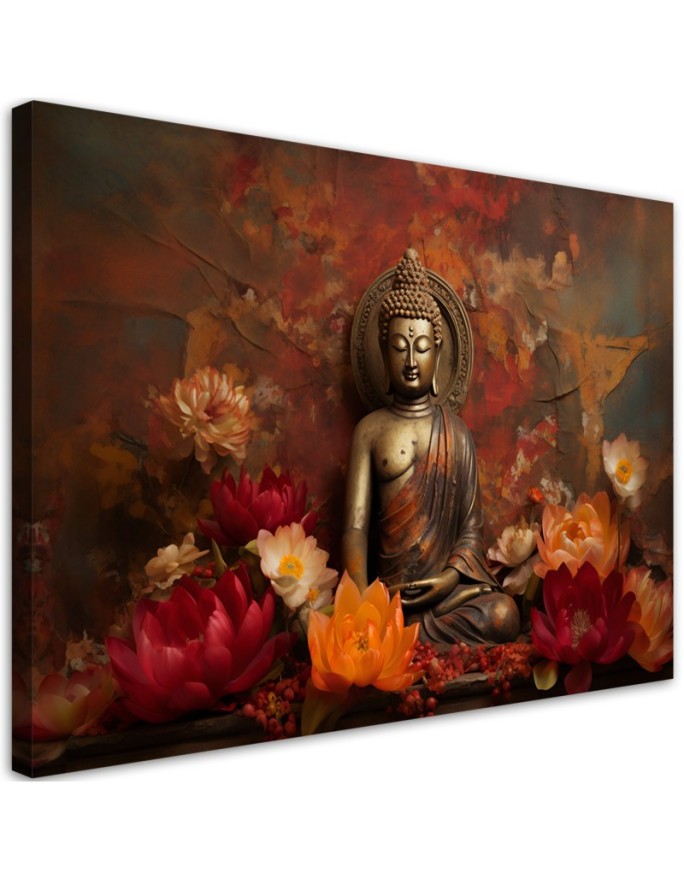 Canvas print Meditating...