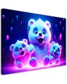 Children's AI Canvas paintings - Adorable polar bear | FEEBY