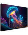 AI Canvas painting for children's room - Vibrant colours underwater | FEEBY