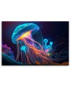 AI Canvas painting for children's room - Vibrant colours underwater | FEEBY