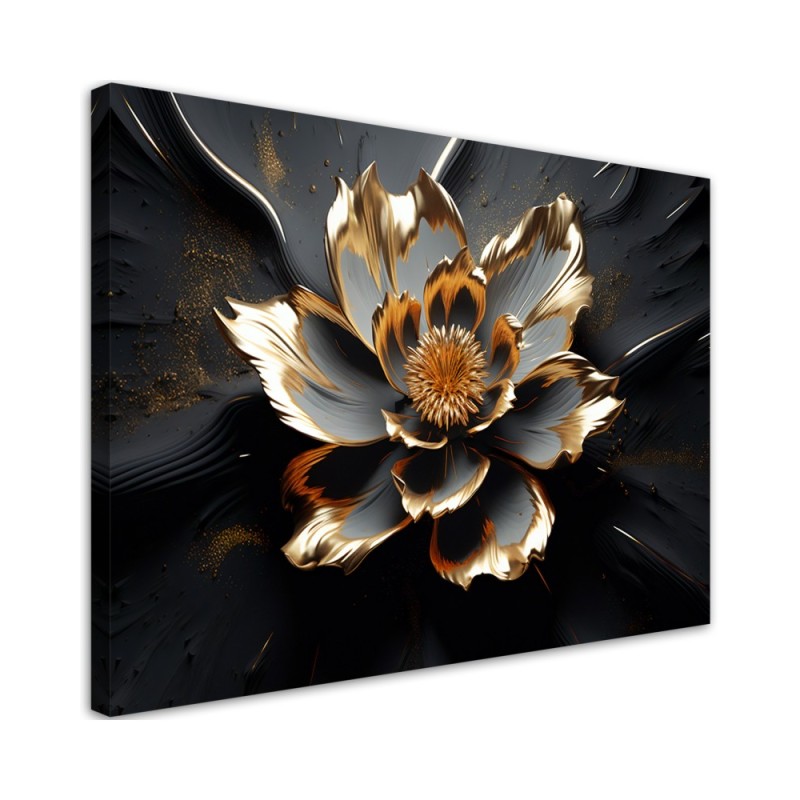 3D bedroom painting - Abstract glamour flower | FEEBY