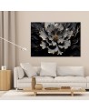 Printed canvas image for living room - Lotus flower AI | FEEBY