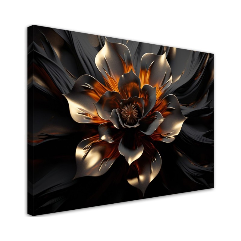 Image print on canvas - 3D Lotus flower abstract | FEEBY