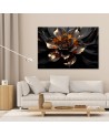 Image print on canvas - 3D Lotus flower abstract | FEEBY