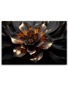 Image print on canvas - 3D Lotus flower abstract | FEEBY