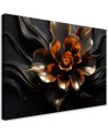 Modern canvas print for living room - Lotus flower glamour AI | FEEBY