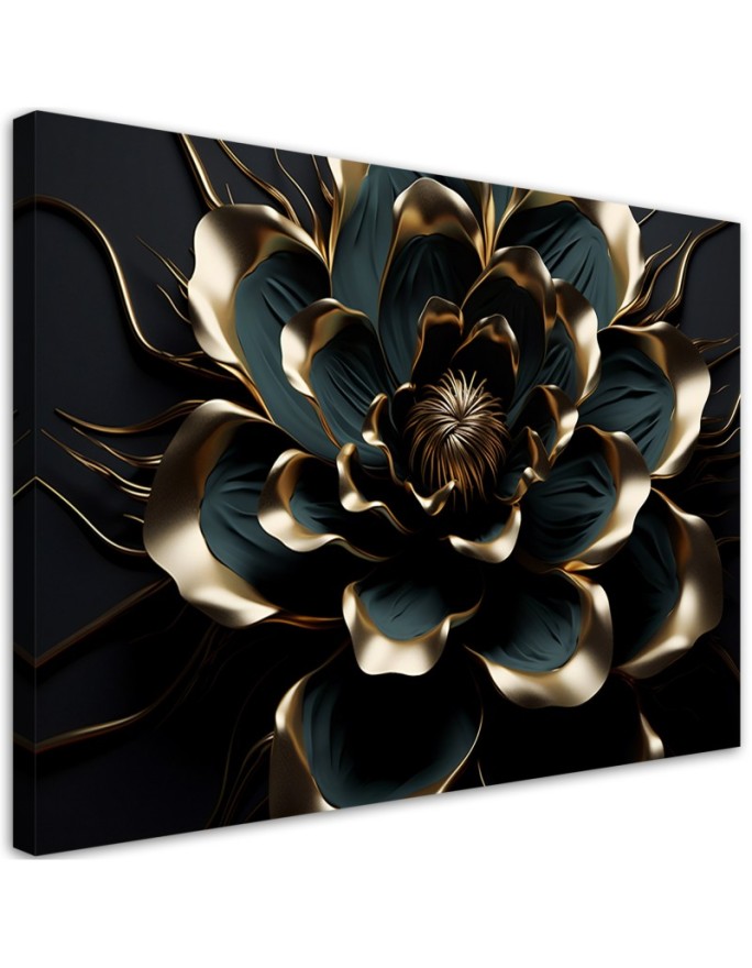 Canvas print 3D Lotus...