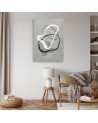 Image boho modern for office - Abstract grey lines