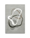 Image boho modern for office - Abstract grey lines