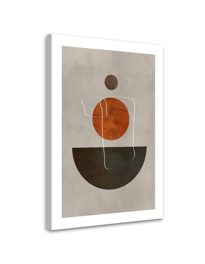 Canvas print Circles and...