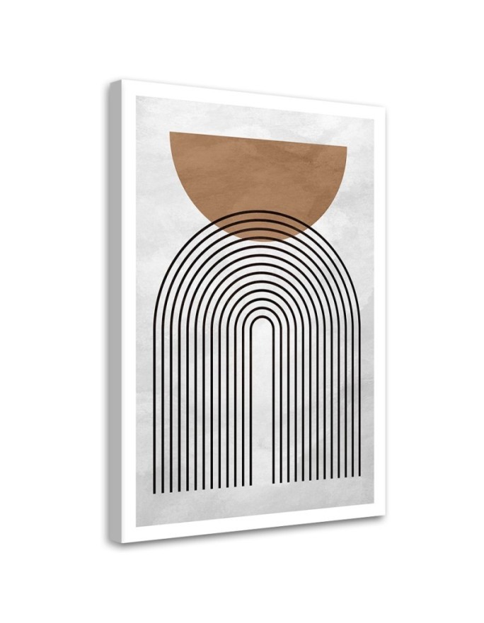 Image boho decoration for living room - Geometric style circles