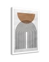 Image boho decoration for living room - Geometric style circles