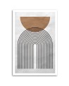 Image boho decoration for living room - Geometric style circles