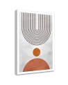 Boho style painting for wall - Arches and circles