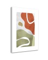 Minimalist boho painting - Abstract shapes