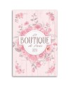 Decorative wall paintings - Shabby Chic flower lettering