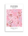 Living room painting - Shabby Chic pink peony flowers