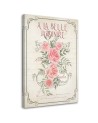 Modern canvas print for the room - Shabby Chic rose flowers