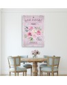 Decorative wall painting for living room - Vintage Boho Rose Bouquet