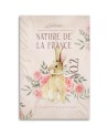 Modern wall painting - Shabby Chic Easter Bunny