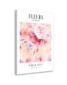 Minimalist pastel painting - Flowers in France
