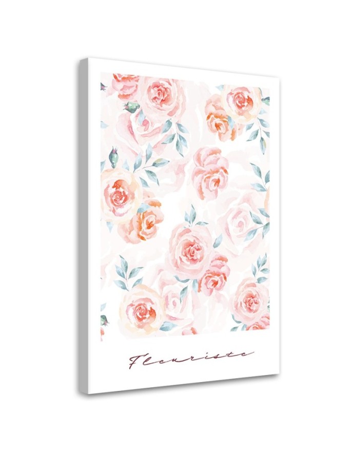 Canvas print Pastel Rose...