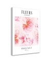 Decorative canvas wall painting - Flowers in boho style