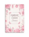 Printed image on canvas - Flowers in vintage style
