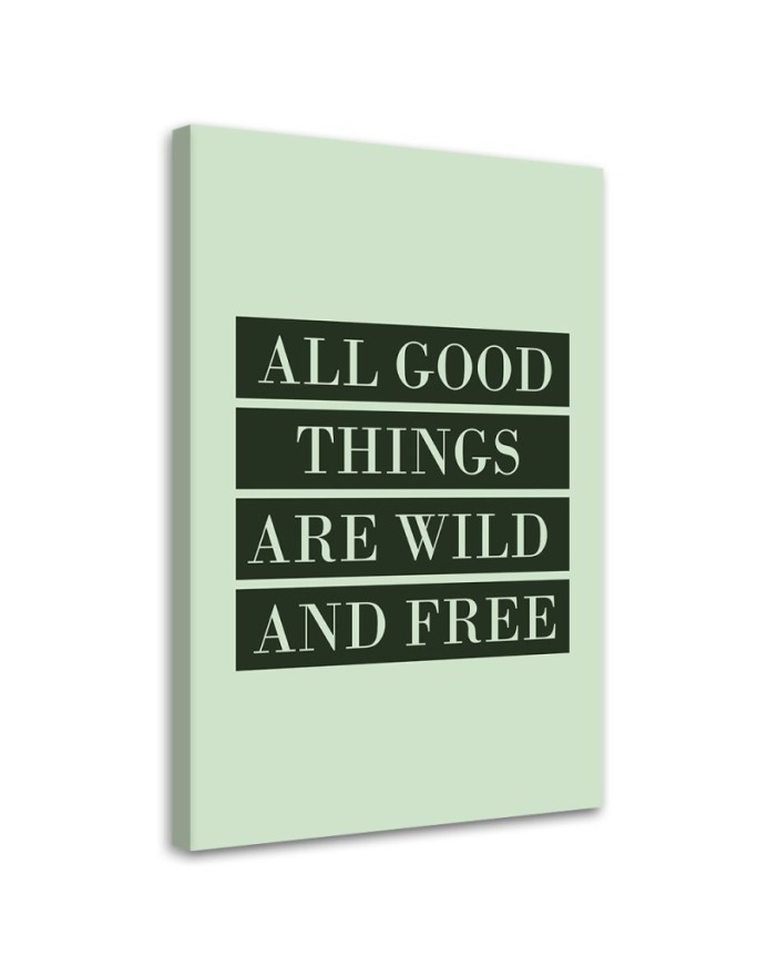 Letterpress paintings for the living room - All Good Things