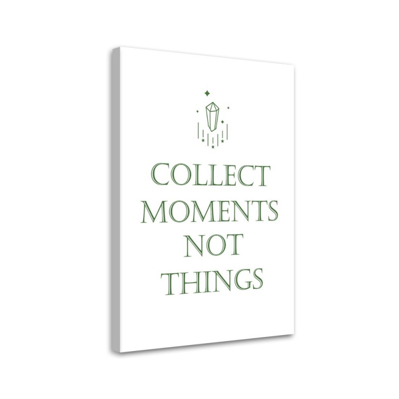Typography painting - Caption Collect moments