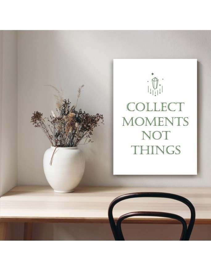 Typography painting - Caption Collect moments